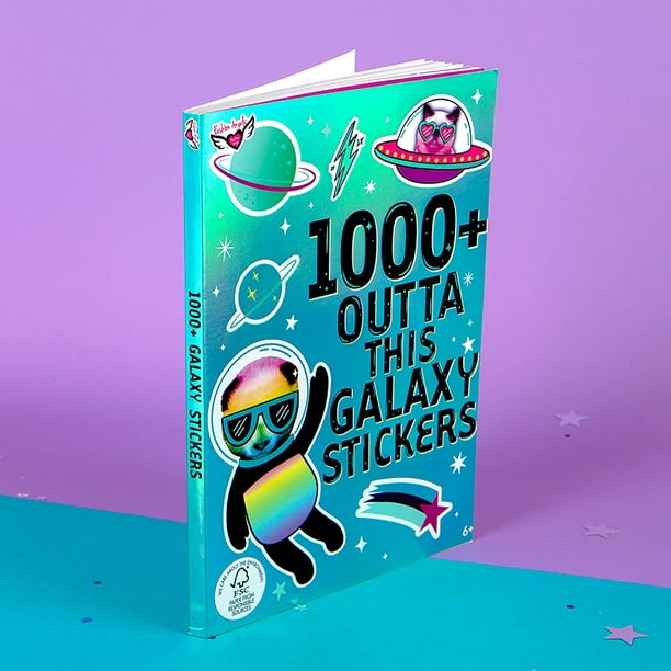  Fashion Angels 1000+ Spacey Far Out Galaxy Stickers for Kids -  Fun Space Themed Stickers for Scrapbooking, Planner Design, Gifts and  Rewards, 40-Page Sticker Book for Kids Ages 6 and Up 
