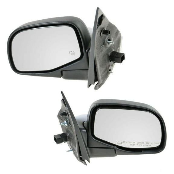 TRQ Power Heated Side View Mirrors Pair Set for 02-05 Explorer Mountaineer MRA09645