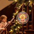 thumbnail image 5 of Dolly Christmas Ornament Parton Home Decor Christmas Tree Ornaments Hanging Dolly Christmas Tree Hanging Parton Country Music Theme Figurine Holly Christmas Ornament,Style-T, 5 of 6