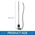 thumbnail image 3 of Unique Bargains Fuel Sending Unit and Gauge Kit 460mm Length Boat Fuel Sending Unit Marine Fuel Sender Unit Metal Black 1 Set 240-33 Ohm, 3 of 6
