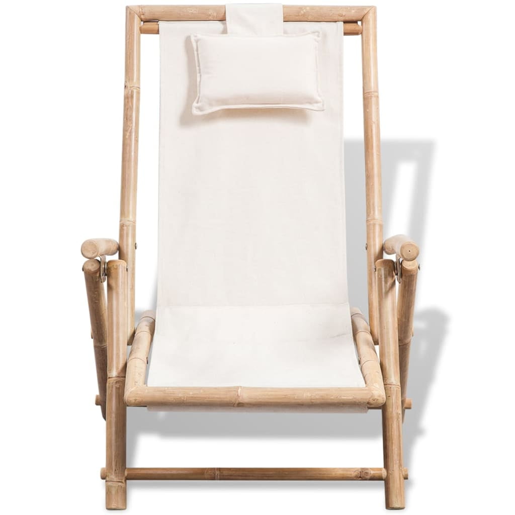 Lowestbest Outdoor Bamboo Deck Chair, Garden Folding Chairs for Patio Beach Yard Lowestbest Outdoor Bamboo Deck Chair, Garden Folding Chairs for Patio Beach Yard
