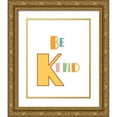 thumbnail image 1 of Murdock, Ramona 12x14 Gold Ornate Wood Framed with Double Matting Museum Art Print Titled - Be Kind, 1 of 4