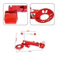 thumbnail image 2 of WEUVEB Rouleau d'Outil de Lissage Rouge en Acier Traité Thermiquement pour Carrosserie 1Ensemble, 2 of 8