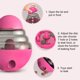 thumbnail image 5 of Juguete para mascotas con vaso, juguete para comida con fugas para perros, juguete interactivo para perros y gatos, juguetes dispensadores de golosinas, bola de golosina de alimentación lenta para ma, 5 of 5