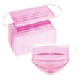 thumbnail image 1 of Mascarillas desechables DC-BEAUTIFUL de 3 capas, color rosa, 100 piezas, 1 of 7