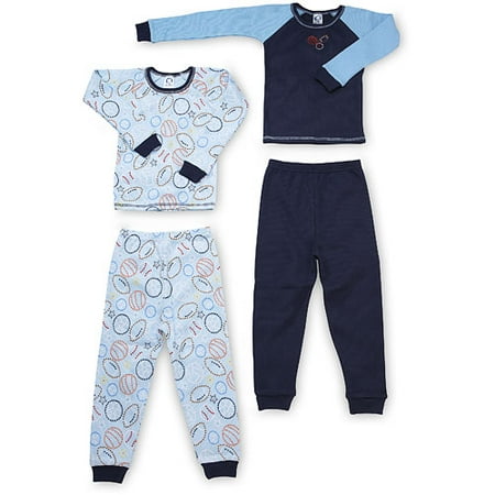 Gerber Thermal 2-Piece Sets for Boys, 2-Pack, Toddler
