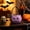 Purple, variant on Halloween Handheld Bow Halloween Pumpkin Candy Bags, Pumpkin Buckets Bags Holder Handbag for Costume Party Favors Supplies(1 Packs Pumpkin)