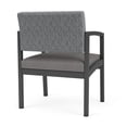 thumbnail image 5 of Lenox Steel Reception Waiting Oversize Chair / Charcoal Steel / Gray / Gray, 5 of 5
