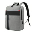 thumbnail image 2 of Business Backpack, Bag For Travel Flight Fits 15.6 Inch Laptop With USB Charging Port, 2 of 7