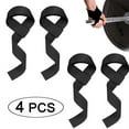 thumbnail image 1 of 4PCS Weight Lifting Straps Wrist Support Gym Non-Slip Deadlift Strength Training, 1 of 10