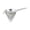 With bottom bracket, variant on Stainless Steel Conical Strainer, Food Grade Cooking Bouillon Sieve, Multipurpose Cone Shaped Kitchen Colander for Home Straining Baking Mixing