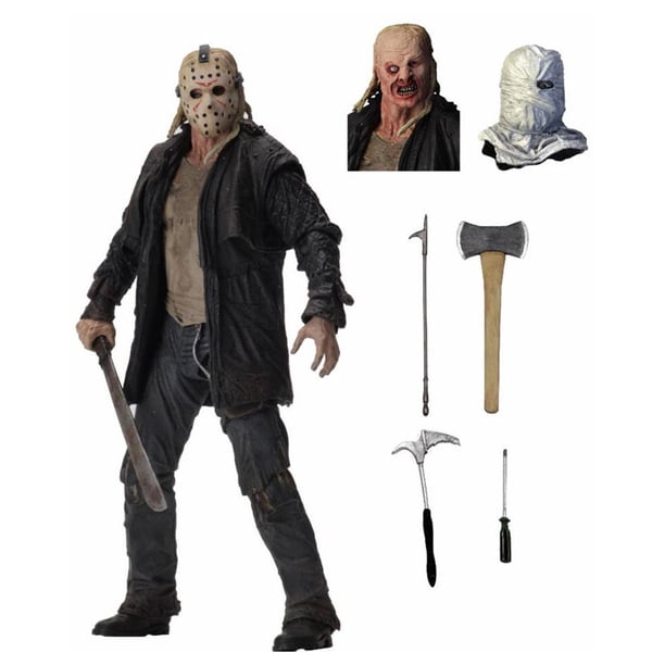 Figura de acción Freddy VS Jason de 7 pulgadas, el mejor regalo, muñecas auténticas Mezco para niños y niñas