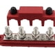 thumbnail image 3 of Bloque de distribución de energía de 4 pernos con cubierta para cableado solar, clasificación de 48 V y 250 amperios, resistente Rojo M10, 3 of 5
