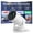 SGV-S100pro-White, variant on SGV Mini Projector with WiFi 6 and Bluetooth, Portable Movie Projector, 4K Support