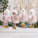 thumbnail image 2 of Merry Christmas Ornaments DIY Xmas Gift Santa Claus Snowman Tree Pendant Doll Hang Decoration for Home Noel Natal Happy New Year, 2 of 5