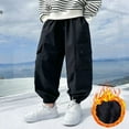 thumbnail image 2 of SGMVNU Boys Sweatpants 4-5 Years Boys Dress Pants Size 8-9 Boys Pants Drawstring Elastic Sweatpants Active Joggers Warm Sweatpants for Kids, 2 of 6