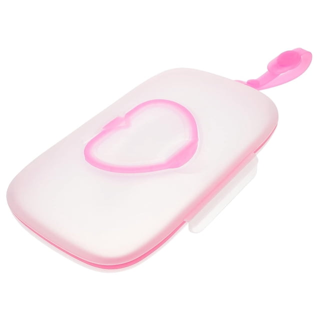 Contenedor de toallitas húmedas para bebé, dispensador portátil de toallitas húmedas para bebé, rellenable para soporte de toallitas húmedas, caja de almacenamiento de toallitas húmedas