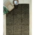 thumbnail image 2 of EORC Green Handmade Wool Transitional Ningxia? Rug, 8'9' x 11'9, 2 of 3