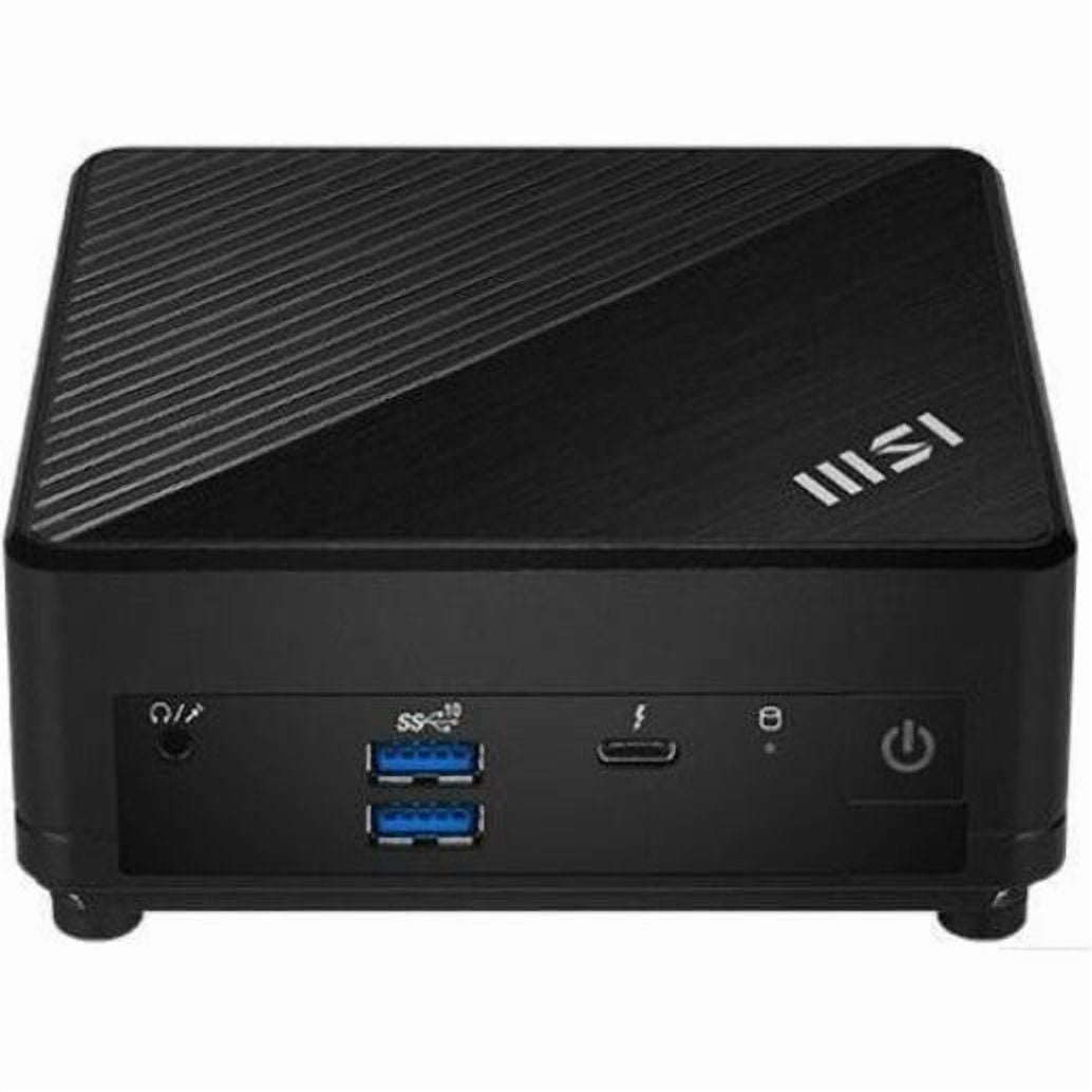 MSI Cubi 5 12M Cubi 5 12M-286US Desktop Computer - Intel Core i5 i5-1235U - 16 GB - 1 TB SSD - Mini PC - Black - Intel Chip - Windows 11 Home - Intel Iris Xe Graphics DDR4 SDRAM - IEEE 802.11ax - 65 W