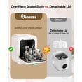 thumbnail image 5 of IAGREEA Baby Bottle Washer, Sterilizer and Dryer, All-in-One Pro Cleaning Machine for Bottles, Pump Parts & Baby Essentials, Effortless Care, Replaces Hand Washing, BPA-Free, 72-Hour Storage, 5 of 9