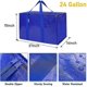 thumbnail image 4 of Extra Large Moving Bags With Zippers Carrying Handles, Heavy-duty Storage Tote For Space Saving Moving Storage, 4 of 5