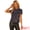 Black Purple, variant on Women's Velvet Sequin Short Sleeve Clubwear Blouse M Hot Pink