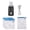 Black, variant on Riousery Electric Vacuum Pump with 5 Storage Bags Travel Home Space Saver Rechargeable Portable, 5in / 12.8cm, Black