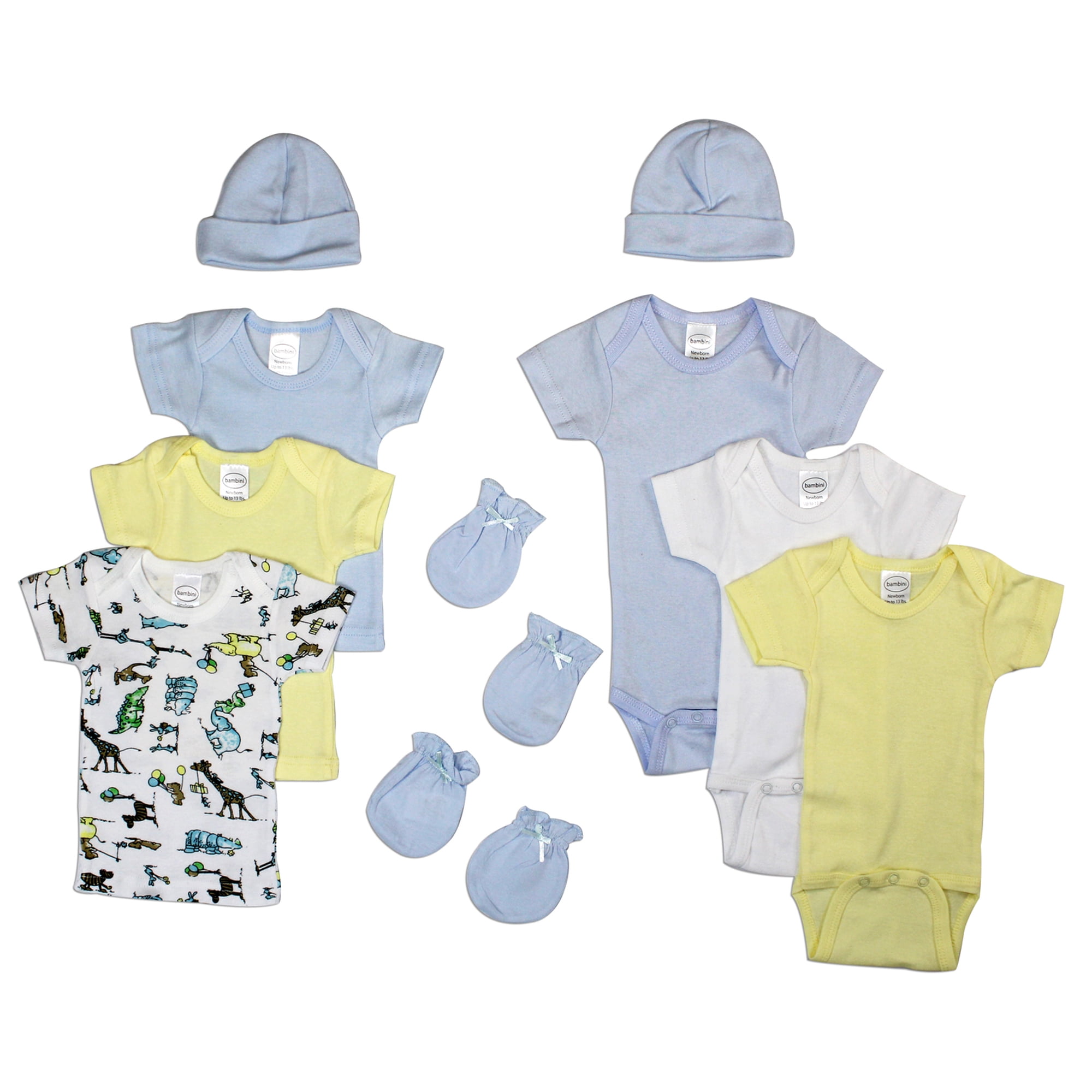 Bambini Baby Shower Layette Gift Set, 10pc (Baby Boys)