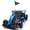 Blue, variant on Goldensoil 24V Kids Electric Go Kart,200W Dual Motor,High Speed Drift Kart,Variable Speed,FWD/REV,Blue
