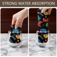 thumbnail image 6 of 4 Pcs Funny Kitchen Towels,Colorful Games Controller Black Pattern Microfiber Dish Towels,Kitchen Tea Towels,Kitchen Towel Set (18" X 26"), 6 of 7