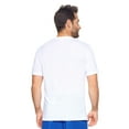 thumbnail image 3 of Expert Brand USA-Made Men's TriTec Activewear Crewneck T-shirt, White, Medium, 3 of 5