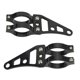 thumbnail image 5 of Subgadora de Soporte de Luz Delantero, Aleación de Aluminio de Soporte de Aluminio de la Horquilla de Horquilla 41 mm Resistente Resistente 2 Piezas para Moto para Moto, 5 of 7