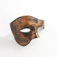 thumbnail image 4 of 5 uds máscara de mascarada Vintage fantasma de la ópera disfraz de media cara de un ojo-máscara de mascarada para hombre fantasma de la ópera media cara, 4 of 5