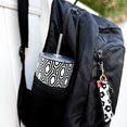 thumbnail image 4 of Biddlebee Lip Balm Holder & Tumbler Charm Drinkware Accessory, Black & White, 4 of 9