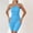 Blue, variant on pstuiky Dressy Jumpsuits for Women, Solid Color Athletic Short Trousers Drying Modern Fit Rompers for Women Black L