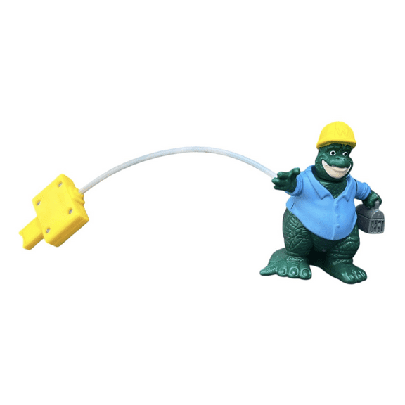 VTG Disney Toy 90s TV Show The Dinosaurs not the mama air motion Figure CAKE TOOPER FIGURINE RARE