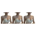 thumbnail image 2 of Guardurnaity Sujetador push-up, lencería de encaje, brasserie para niña, piel lavable, forma de cuerpo cerrado, ropa de dormir bordada, Type1 NO1, 2 of 6