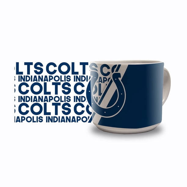 Rico Industries Nfl Football Indianapolis Colts Taza De Café De Cerámica Metro De 14 Onzas