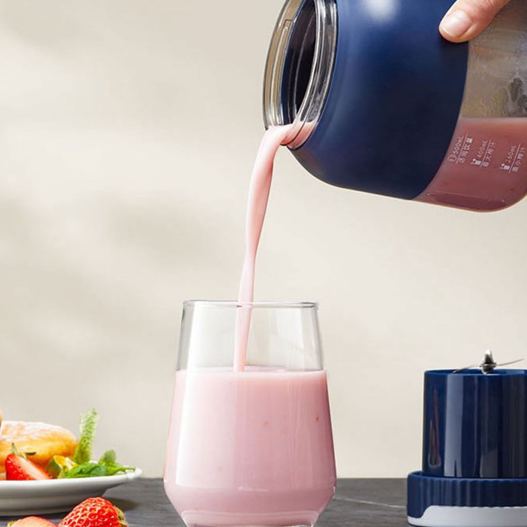 500ML Juicer Cup Blenders Machine Portable Juice Blenders Sports Bottle