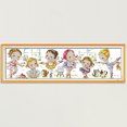 thumbnail image 3 of 14CT estampado punto de cruz dibujos animados DIY tela hecha a mano arte costura hogar regalo, 3 of 8