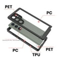 thumbnail image 3 of for Samsung Galaxy S24 Ultra Waterproof Case - Shockproof Dustproof Case with Built-in Clear Screen Protector, Full Body Heavy Duty Sealed Protective Cover for Samsung Galaxy S24 Ultra,Black, 3 of 11