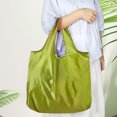 thumbnail image 4 of Nmdmisc Reusable Grocery Bags with Storage Pouch Reusable Shopping Bags Waterproof Oxfords Cloth 50LBS X-Large-Foldable-Washable-Heavy Duty-Waterproof Grocery Tote Bags -Green, 4 of 6