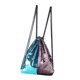 thumbnail image 3 of Mochila con cordón Paquete de lentejuelas de piel sintética para mujer Bolsa de almacenamiento para deportes al aire libre, Azul Rosa Scienceny AP001152-07B, 3 of 7
