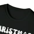 thumbnail image 3 of Adult Womens Retro Christmas Farm T-shirt, Nostalgic Country Christmas Barn, 3 of 3