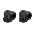thumbnail image 3 of Weiweiguan 2 Pcs Raccord en Laiton pour Refroidissement par Eau d'Ordinateur Rallonge Rotative à 90 Degrés, 3 of 7