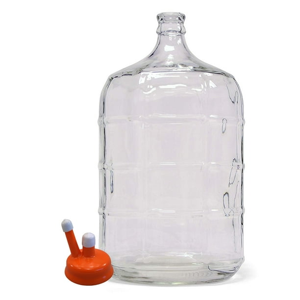 Home Brew Ohio 5 Gallon Glass Carboy with Carboy Cap