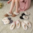 thumbnail image 7 of Fuzzy House Slippers for Women,Fluffy Memory Foam House Bedroom Slippers,Anti-Skid Plush for Indoor, 7 of 7