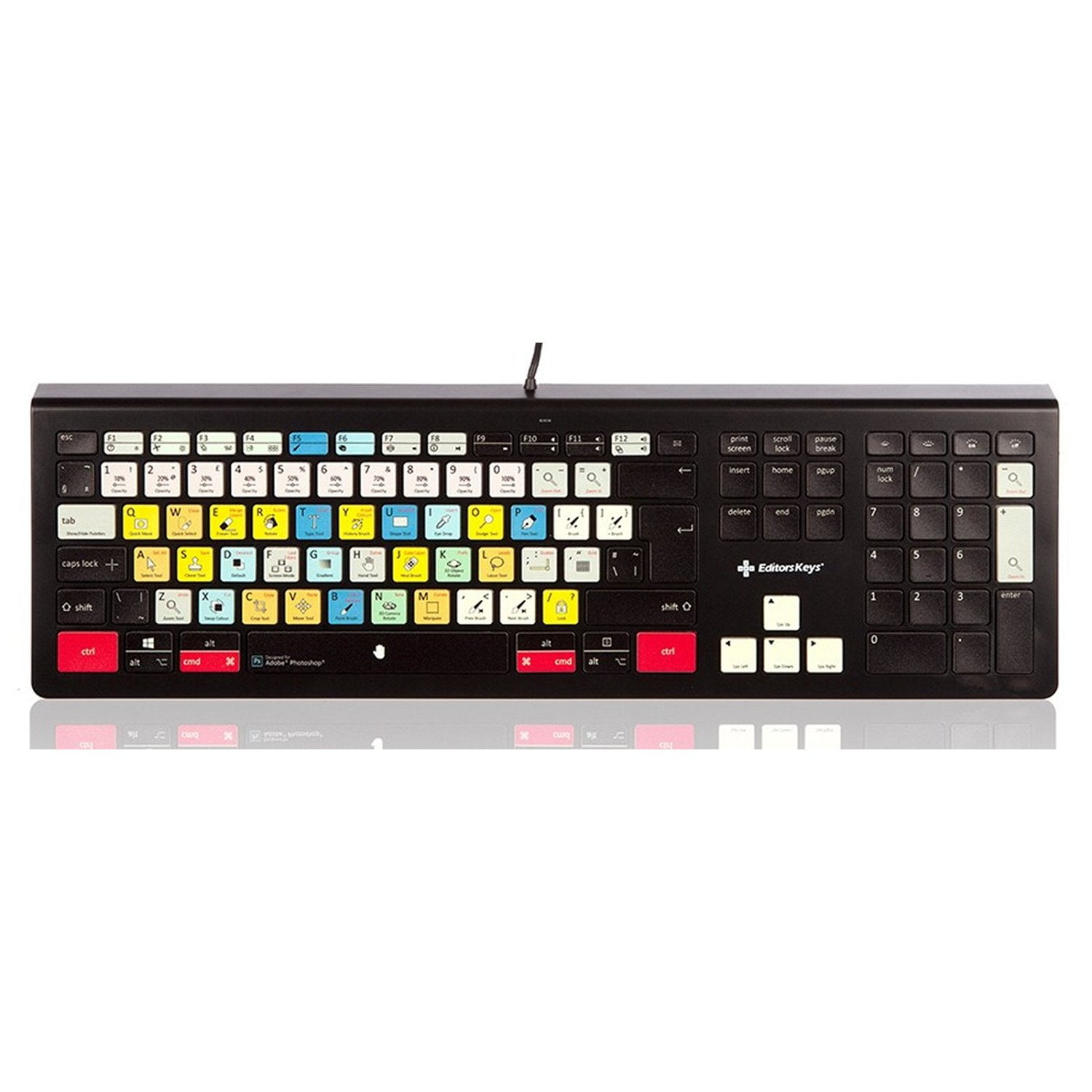 The dedicated backlit keyboard for Microsoft Flight Simulator X