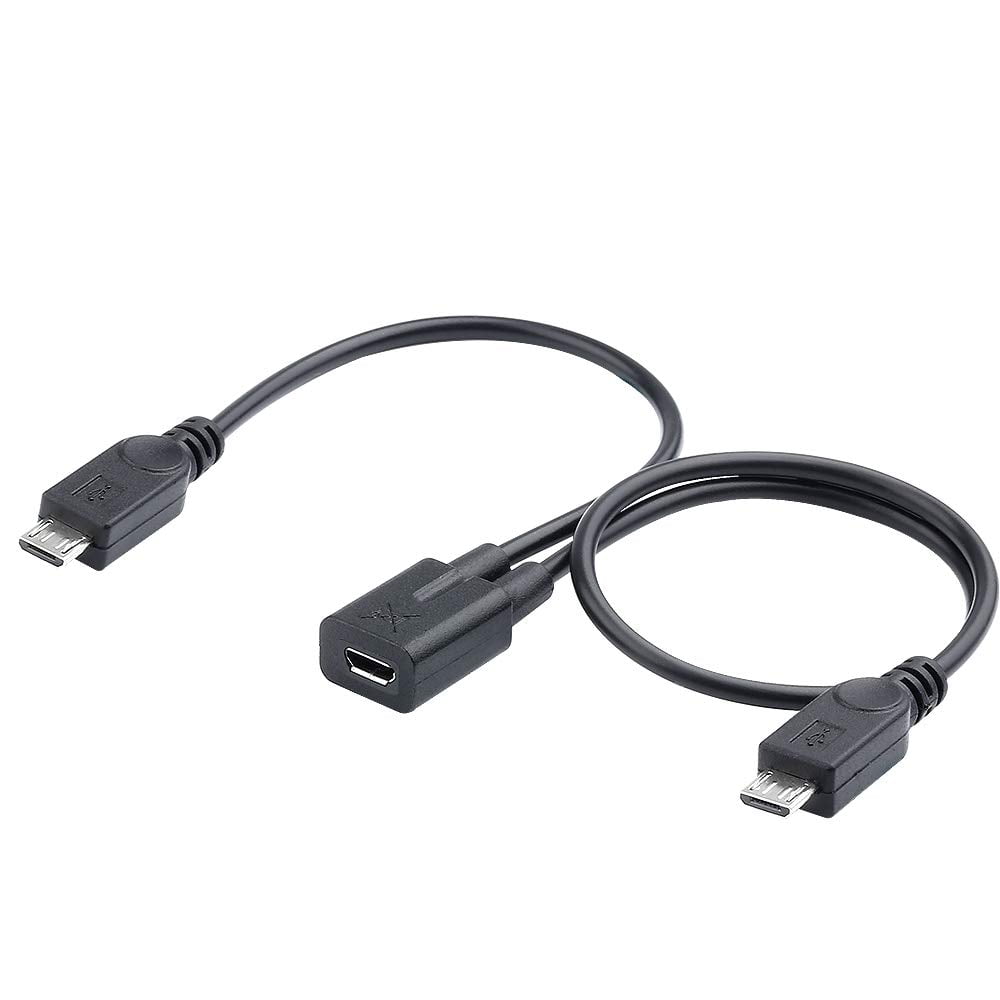 mandig Dronning værdi Electop Micro USB Female to 2 Micro USB Male Splitter Cable | Walmart Canada