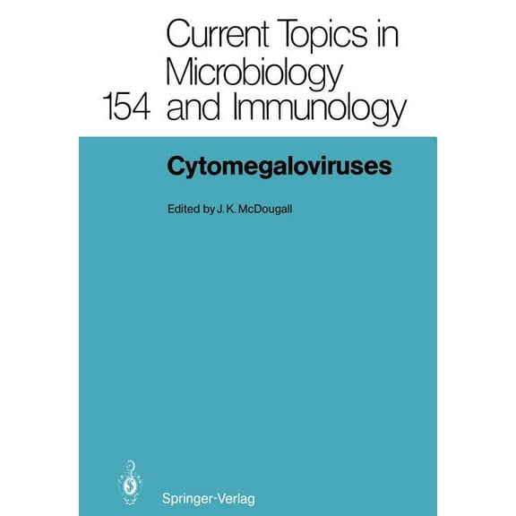 Current Topics in Microbiology and Immmu Cytomegaloviruses, Book 154, (Paperback)